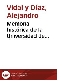 Memoria histórica de la Universidad de Salamanca