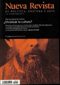 Nueva Revista de Política, Cultura y Arte. Núm. 90, noviembre-diciembre 2003