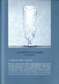 La lucidez de un hombre