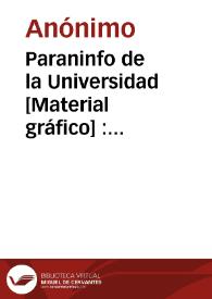 Paraninfo de la Universidad [Material gráfico] : Valencia