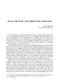 Julio Cortázar y los grises años pampeanos