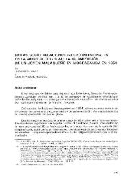 Notas sobre relaciones interconfesionales en la Argelia colonial: la islamización de un joven malagueño en Mostaganem en 1854