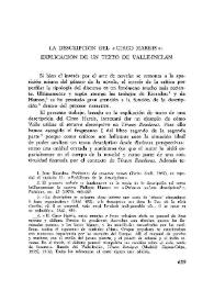 La descripción del 'Circo Harris': explicación de un texto de Valle-Inclán