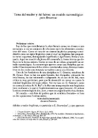 Tema del traidor y del héroe: un modelo narratológico para desarmar