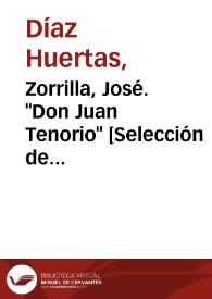 Zorrilla, José. 