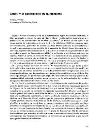 Onetti y el palimpsesto de la memoria 