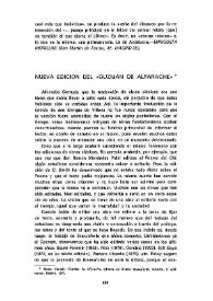 Nueva edición del 'Guzmán de Alfarache'