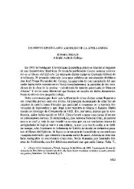 Un nuevo epistolario amoroso de la Avellaneda