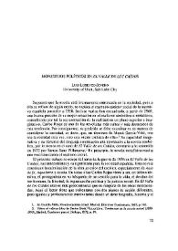 Monstruos políticos en 'El Valle de los Caídos'