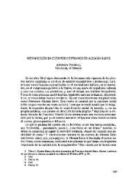   Metaficción  en  cuentos  de Francisco Alemán Sainz
