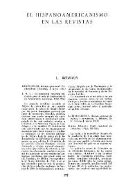 El hispanoamericanismo en las revistas. Cuadernos Hispanoamericanos. Núm. 9, mayo-junio 1949