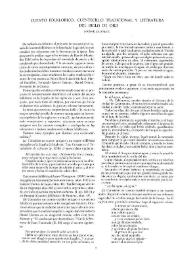  Cuento folklórico, cuentecillo tradicional y literatura del Siglo de Oro 