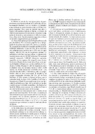 Notas sobre la fonética del castellano en Bolivia 