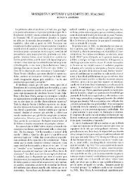 'Mariquita y Antonio' y los límites del realismo 