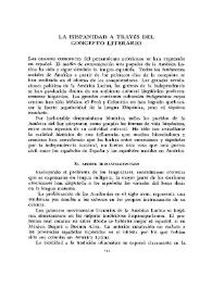  La hispanidad a través del concepto literario 