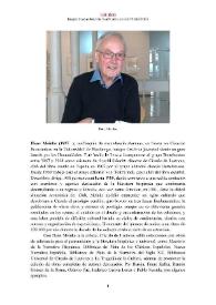 Hans Meinke [editor] (1937-) [Semblanza]