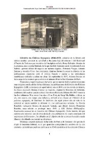 Librairie des Éditions Espagnoles (1946-1972) [Semblanza]