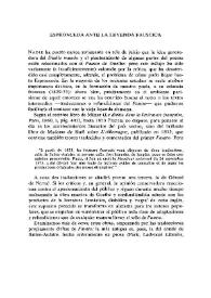 Espronceda ante la leyenda fáustica