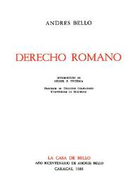 Derecho romano