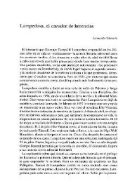 Lampedusa, el cazador de herencias