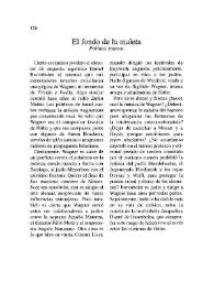 Cuadernos hispanoamericanos, núm. 616 (octubre 2001). El fondo de la maleta. 'Política sonora'