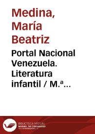 Portal Nacional Venezuela. Literatura infantil