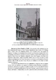 Imprenta de Santo Tomás (s. XVII-) [Semblanza]