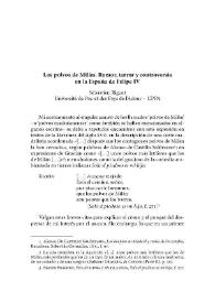 Los polvos de Milán. Rumor, terror y controversia en la España de Felipe IV