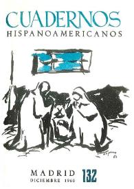 Cuadernos Hispanoamericanos. Núm. 132, diciembre 1960
