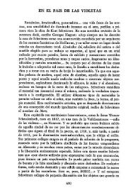 En el país de las violetas