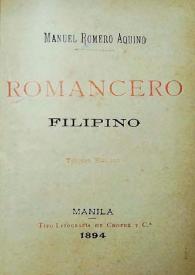 Romancero filipino 