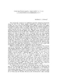 The naturalistic content of the 'La desheredada' manuscript