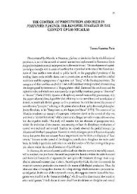 The Control of Prostitution and Filth in 'Fortunata y Jacinta': The Panoptic Strategy in the Convent of Las Micaelas