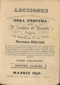Lecciones instructivas sobre la historia y geografía