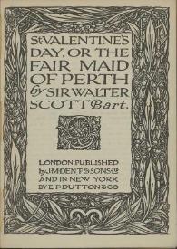 St. Valentine's day, or The fair maid of Perth