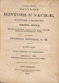 Epitome historiae sacrae