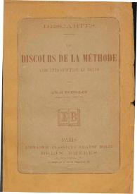 Le discours de la méthode
