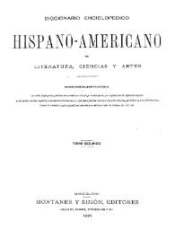 Diccionario enciclopédico hispano-americano de literatura, ciencias y artes. Tomo 2