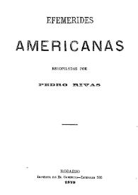 Efemérides americanas