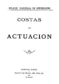 Costas de Actuación