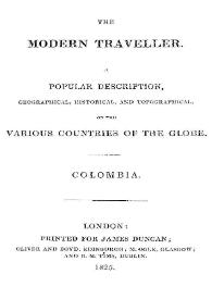 A Popular description, geographical, historical, and topographical, of the various countries of the globe