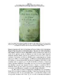 Pequeña Imprenta del Asilo de Huérfanos de Nuestra Señora de la Consolación - Pequeña Tipo-Litografía del Asilo de Huérfanos - Imprenta del Asilo...