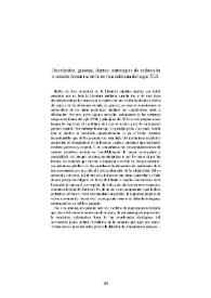 Huerfanitas, grisetas, damas: estrategias de seducción o rescate femenino en la novela catalana del siglo XIX
