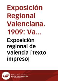 Exposición regional de Valencia 
