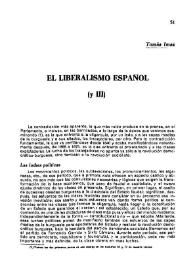 El liberalismo español (III)