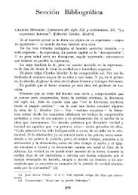 Cuadernos Hispanoamericanos. Núm. 114 (junio 1959). Brújula de actualidad. Sección bibliográfica