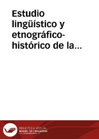 Estudio lingüístico y etnográfico-histórico de la canción «Alindingo, alindango» y del verbo dingar.