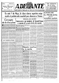 Adelante : Órgano del Partido Socialista Obrero Español de B.-du-Rh. (Marsella). Año III, núm. 131, 1 de mayo de 1947