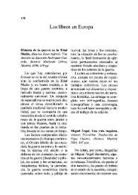 Cuadernos hispanoamericanos, núm. 671 (mayo 2006). Los libros en Europa