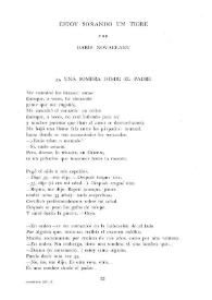 Estoy soñando un tigre